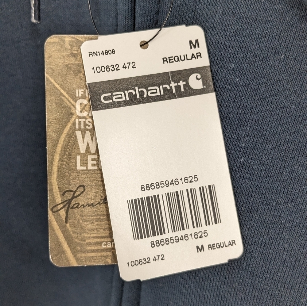 CARHARTT Men's Insulated Active‎ Jacket FIRM Size M - Picture 3 of 5